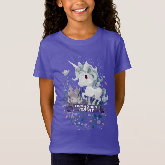 Harry Potter | Verboden bos Unicorn Graphic T-shirt (Voorkant)