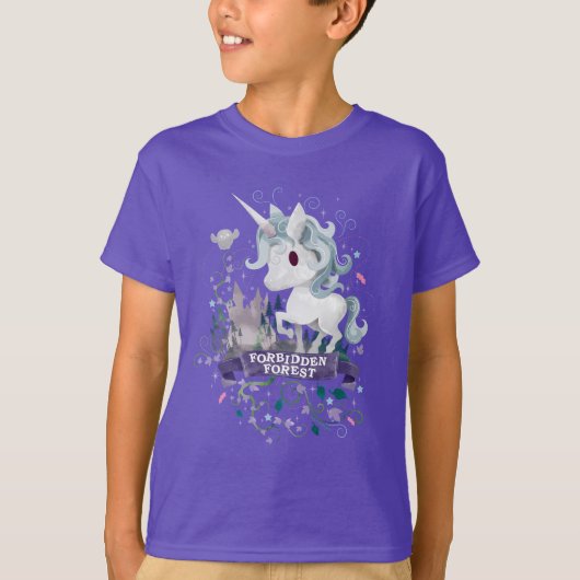 Harry Potter | Verboden bos Unicorn Graphic T-shirt (Voorkant)