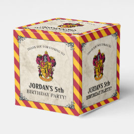Harry Potter Verjaardag | Gryffindor Bedankdoosjes