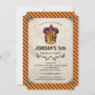 Harry Potter Verjaardag   Gryffindor Kaart
