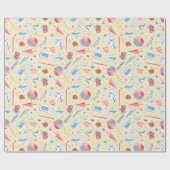 HARRY POTTER™ Verjaardagsfeestpatroon Cadeaupapier (Vlak)