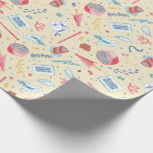 HARRY POTTER™ Verjaardagsfeestpatroon Cadeaupapier (Hoek)