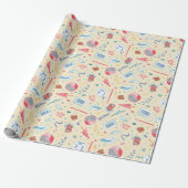 HARRY POTTER™ Verjaardagsviering Patroon Cadeaupapier (Uitgerold)