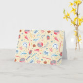 HARRY POTTER™ Verjaardagsviering Patroon Kaart (Gele Bloem)