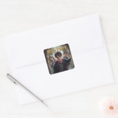 harry potter vierkante sticker (Envelop)