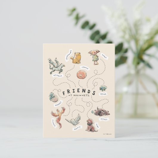 HARRY POTTER™ | Vrienden van Hogwarts Briefkaart (Staand voorkant)