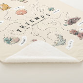 HARRY POTTER™ | Vrienden van Hogwarts Sherpa Deken (3/4)