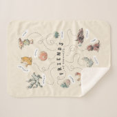 HARRY POTTER™ | Vrienden van Hogwarts Sherpa Deken (Voorkant (horizontaal))