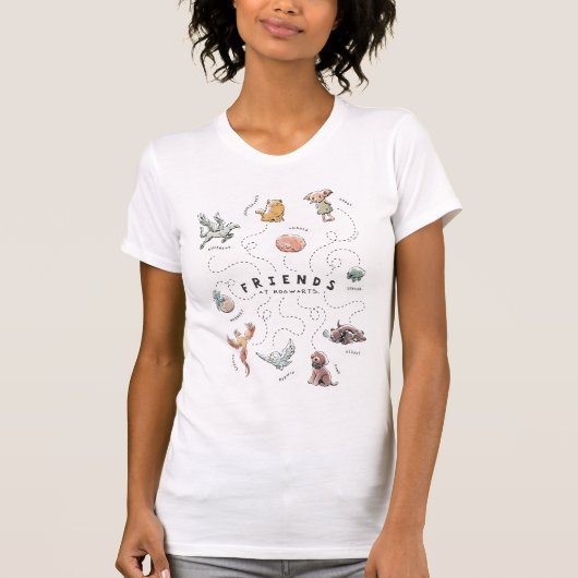 HARRY POTTER™ | Vrienden van Zweinstein T-shirt (Voorkant)