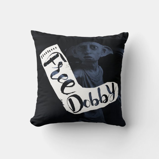 Harry Potter | "Vrije Dobby" de Typografie van de Kussen (Voorkant)
