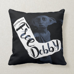Harry Potter   "Vrije Dobby" de Typografie van de Kussen