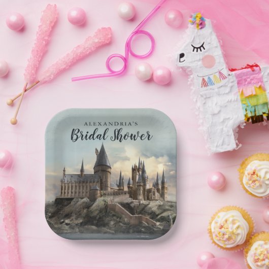 Harry Potter | Vrijgezellenfeest Hogwarts Castle Papieren Bordje (Feest)