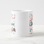 Harry Potter | Vrolijk kerstfeest met feestelijke  Grote Koffiekop (Voorkant)