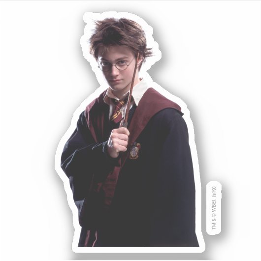 Harry Potter Wand opgevoerd Sticker (Voorkant)