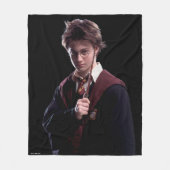 Harry Potter Wand Raised Fleece Deken (Voorkant)