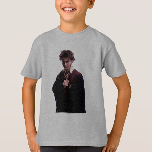 Harry Potter Wand Raised T-shirt (Voorkant)