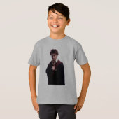 Harry Potter Wand Raised T-shirt (Voorkant volledig)