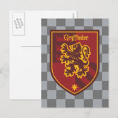 Harry Potter | Wapen van de Griffendor Gemeenschap Briefkaart (Voorkant / Achterkant)