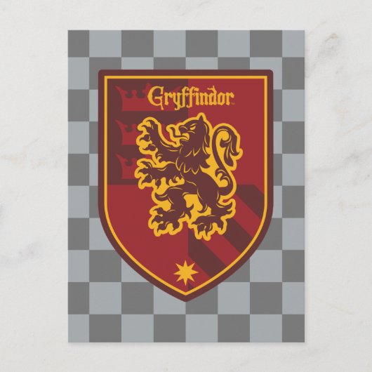 Harry Potter | Wapen van de Griffendor Gemeenschap Briefkaart (Voorkant)