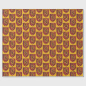 Harry Potter | Wapen van de Griffioendor Huisstijl Cadeaupapier (Vlak)