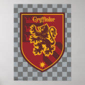 Harry Potter | Wapen van de Griffioendor Huisstijl Poster (Voorkant)