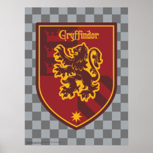 Harry Potter Wapen van de Griffioendor Huisstijl Poster