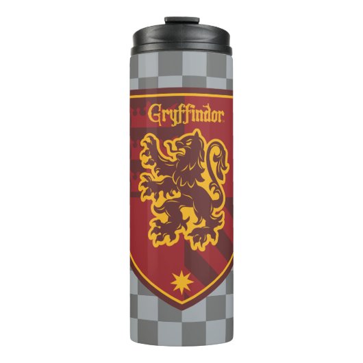 Harry Potter | Wapen van de Griffioendor Huisstijl Thermosbeker (Voorkant)