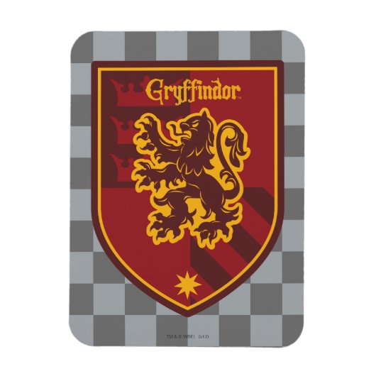 Harry Potter | Wapen van de Proud van Griffoendor Magneet (Verticaal)