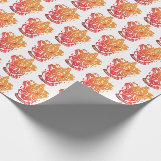 Harry Potter | Wapen van Griffoendor - Spetters Cadeaupapier (Hoek)
