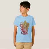 Harry Potter | Wapen van Griffoendor - Spetters T-shirt (Voorkant volledig)