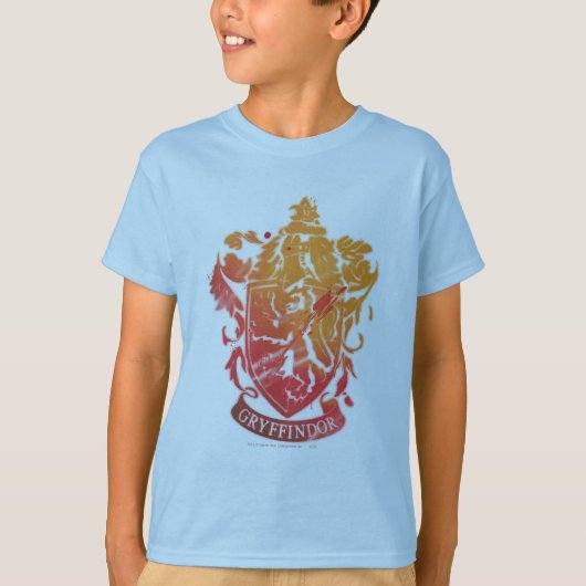 Harry Potter | Wapen van Griffoendor - Spetters T-shirt (Voorkant)