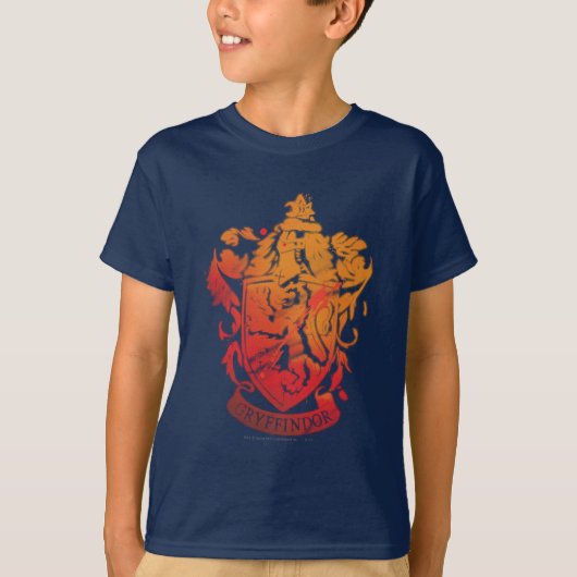 Harry Potter | Wapen van Griffoendor - Spetters T-shirt (Voorkant)