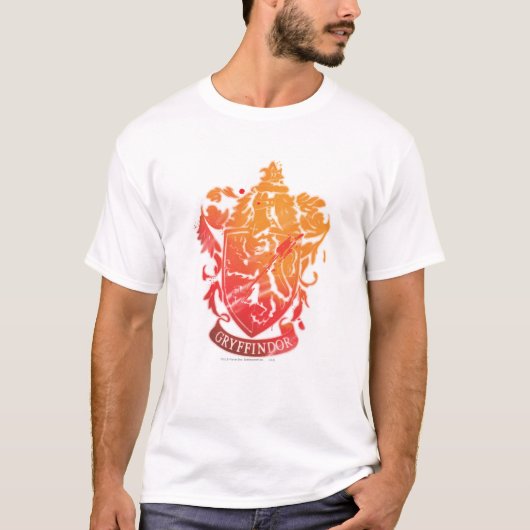 Harry Potter | Wapen van Griffoendor - Spetters T-shirt (Voorkant)