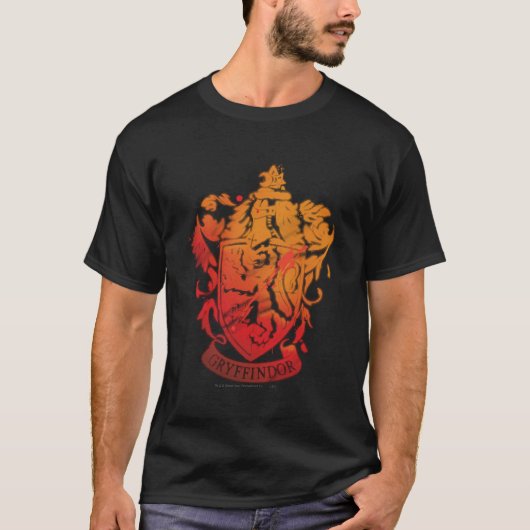 Harry Potter | Wapen van Griffoendor - Spetters T-shirt (Voorkant)