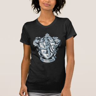 Harry Potter   Wapen van Gryffindor Blauw T-shirt
