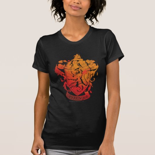 Harry Potter | Wapen van Gryffindor - Gespatterd T-shirt (Voorkant)