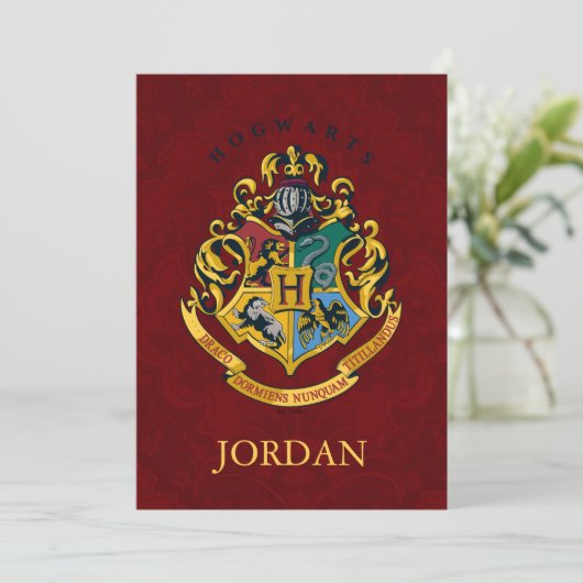 Harry Potter | Wapen van Hogwarts - Volledig (Staand voorkant)