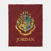 Harry Potter | Wapen van Hogwarts - Volledig Fleece Deken (Voorkant)