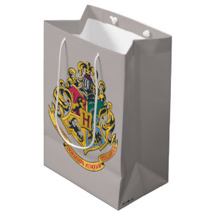 Harry Potter Wapen van Hogwarts - Volledige Kleu Medium Cadeauzakje