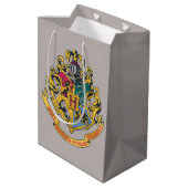 Harry Potter | Wapen van Hogwarts - Volledige Kleu Medium Cadeauzakje (Achterkant Gekanteld)