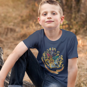 Harry Potter   Wapen van Hogwarts - Volledige Kleu T-shirt