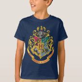 Harry Potter | Wapen van Hogwarts - Volledige Kleu T-shirt (Voorkant)
