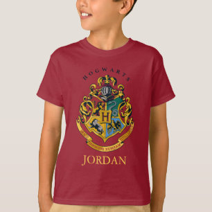 Harry Potter   Wapen van Hogwarts - Volledige Kleu T-shirt