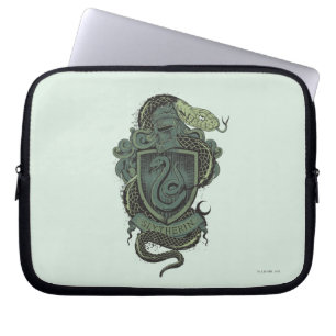 Harry Potter Wapen van Slytherin Laptop Sleeve