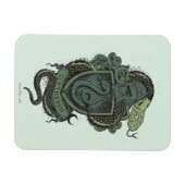 Harry Potter | Wapen van Slytherin Magneet (Horizontaal)