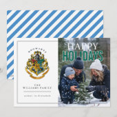 Harry Potter Wapenschild Foto Feestdagenkaart (Voorkant / Achterkant)