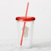 Harry Potter | Wapenschild van Griffoendor Acryl Drinkbeker (Achterkant)