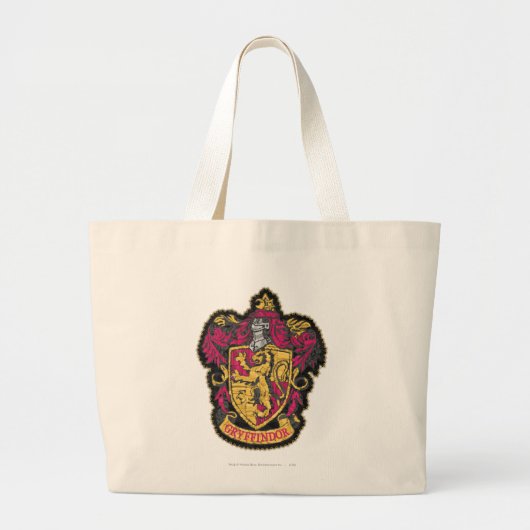 Harry Potter | Wapenschild van Griffoendor Grote Tote Bag (Voorkant)