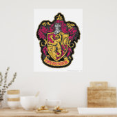 Harry Potter | Wapenschild van Griffoendor Poster (Keuken)
