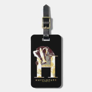 Harry Potter   Waterverf HUFFLEPUFF™-badger Bagagelabel